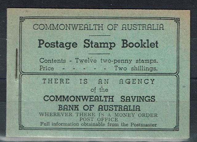 Image of Australia SG SB26cb UMM British Commonwealth Stamp